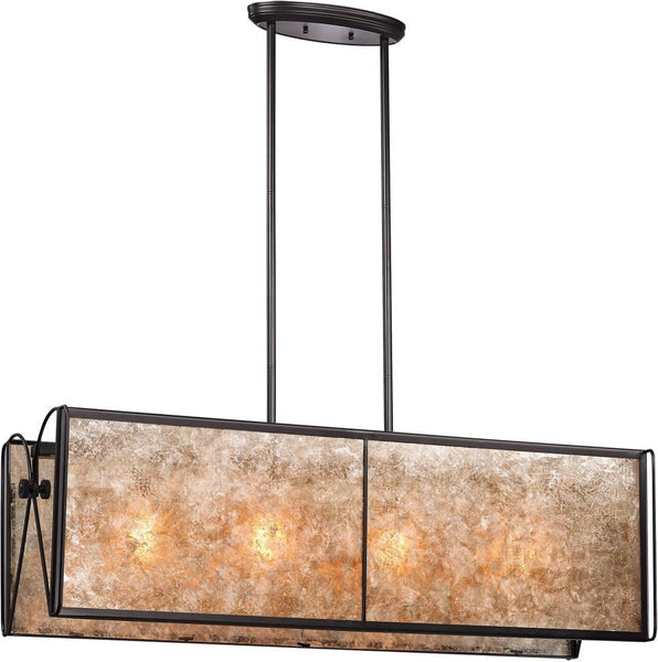 Capistrano 4 Light Chandelier In Oil Rubbed Bronze