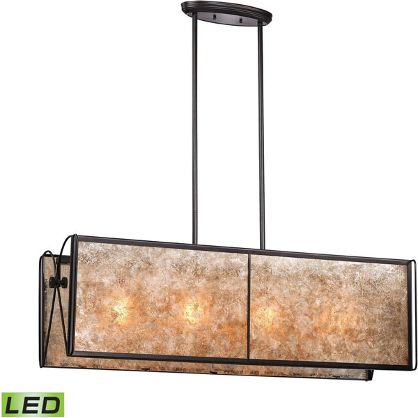 Capistrano 4 Light Led Chandelier In Oil Rubbed Bronze