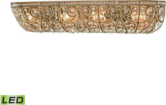Elizabethan 4 Light Led Vanity In Dark Bronze