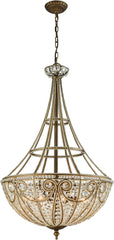 Elizabethan 8 Light Pendant In Dark Bronze
