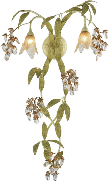 Huarco 2 Light Wall Sconce In Chestnut
