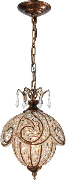Jubilee 1 Light Pendant In Spanish Bronze