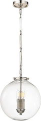 Gramercy 1 Light Pendant In Polished Nickel