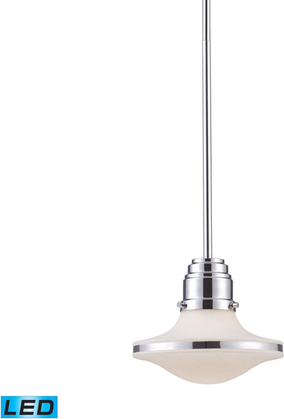Retrospective 1 Light Led Pendant In Polished Chrome