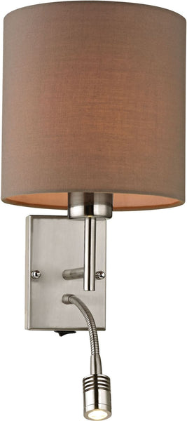 Regina 2 Light Wall Sconce In Brushed Nickel