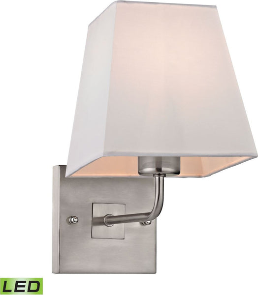 Beverly 1 Light Led Wall Sconce In Brushed Nickel