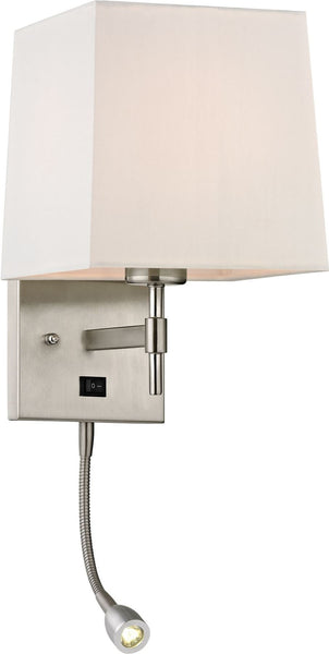 Sconces 2 Light Wall Sconce In Brushed Nickel