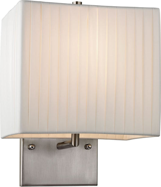 Hayden 1 Light Wall Sconce In Brushed Nickel