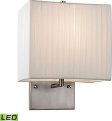 Hayden 1 Light Led Wall Sconce In Brushed Nickel