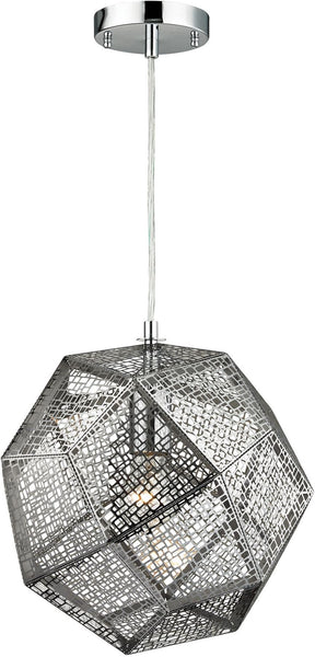 Roxa 1 Light Pendant In Polished Chrome