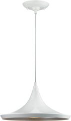 Sorenson 1 Light Pendant In Gloss White