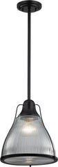 Halophane 1 Light Pendant In Oil Rubbed Bronze