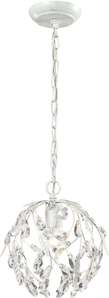 Circeo 1 Light Mini Pendant In Antique White