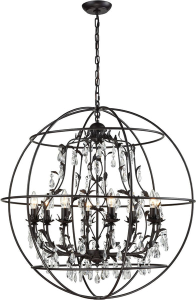 Bridget 8 Light Chandelier In Oil Rubbed Bronze
