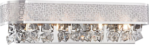 Nashua 4 Light Vanity In Polished Chrome