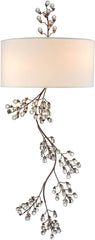 Winterberry 2 Light Wall Sconce In Antique Darkwood