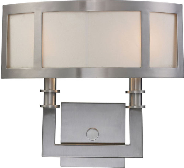 Seven Springs 2 Light Wall Sconce In Satin Nickel
