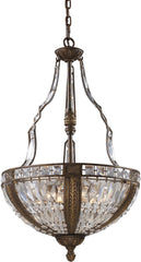 Millwood 6 Light Pendant In Antique Bronze