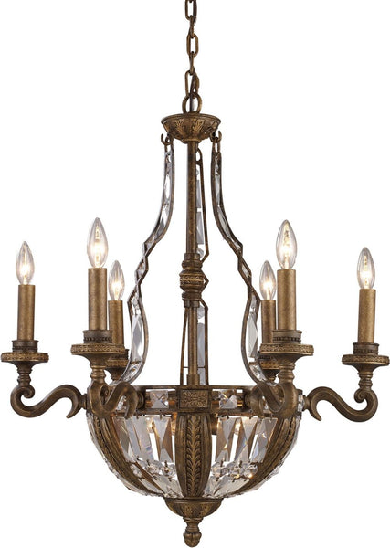 Millwood 10 Light Chandelier In Antique Bronze