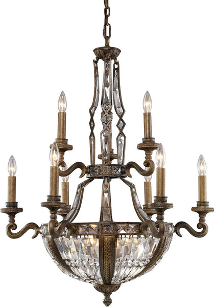 Millwood 15 Light Chandelier In Antique Bronze