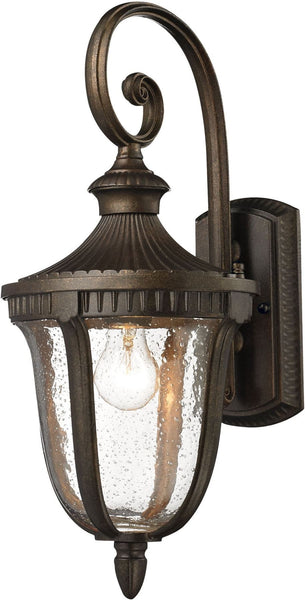 Worthington 1 Light Outdoor Sconce In Hazlenut Bronze