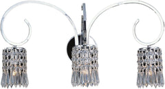Optix 3 Light Wall Sconce In Chrome