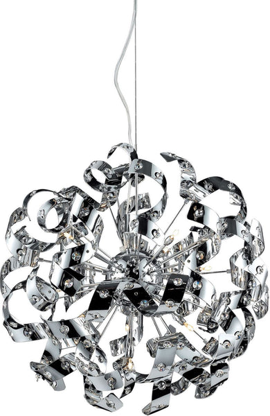 Odyssey 13 Light Chandelier In Polished Chrome