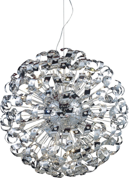 Odyssey 42 Light Chandelier In Polished Chrome