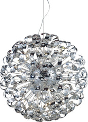 Odyssey 42 Light Chandelier In Polished Chrome
