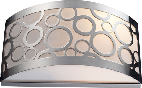 Retrovia 2 Light Wall Sconce In Polished Nickel