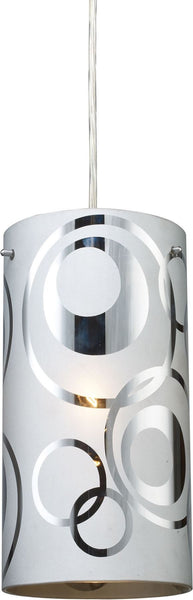 Chromia 1 Light Pendant In Polished Chrome