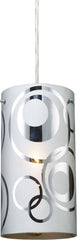 Chromia 1 Light Pendant In Polished Chrome