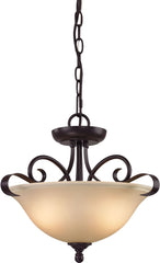 Brighton 2 Light Convertible In Oil Rubbed Bronze