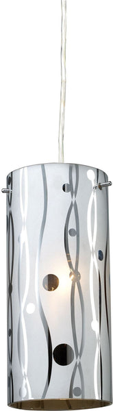 Chromia 1 Light Pendant In Polished Chrome