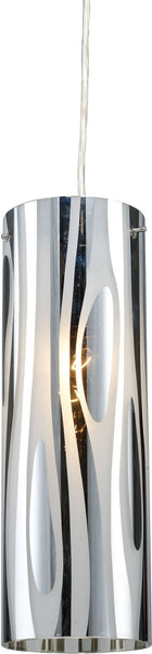 Chromia 1 Light Pendant In Polished Chrome