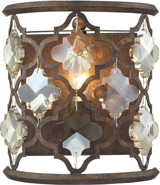 Armand 1 Light Sconce In Weathered Bronze