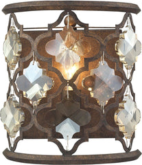 Armand 1 Light Sconce In Weathered Bronze