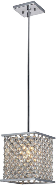 Genevieve 1 Light Pendant In Polished Chrome