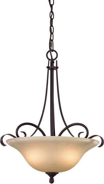Brighton 2 Light Large Pendant In Oil Rubbed Bronze