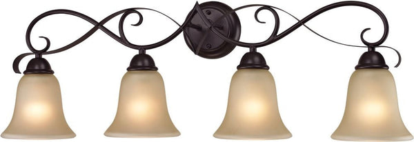 Brighton 4 Light Bath Bar In Oil Rubbed Bronze