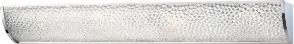 Encased Crystal 4 Light Vanity In Polished Chrome