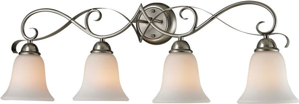 Brighton 4 Light Bath Bar In Brushed Nickel
