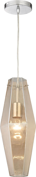 Pelham 1 Light Pendant In Polished Chrome