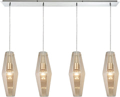Pelham 4 Light Pendant In Polished Chrome