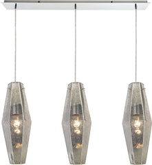 Pelham 3 Light Pendant In Polished Chrome