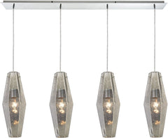 Pelham 4 Light Pendant In Polished Chrome