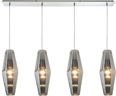 Pelham 4 Light Pendant In Polished Chrome