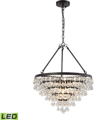 Ramira 6 Light Led Chandelier In Oil Rubbed Bronze