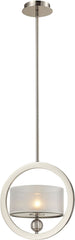 Corisande 1 Light Pendant In Polished Nickel