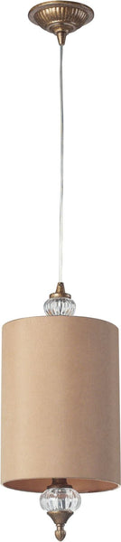 Dalton 1 Light Pendant In Mocha